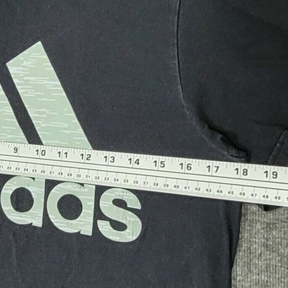 Adidas T-Shirt Mens Small Black Amplifier Logo Camo Short Sleeve The Go To Tee - Picture 6 of 9